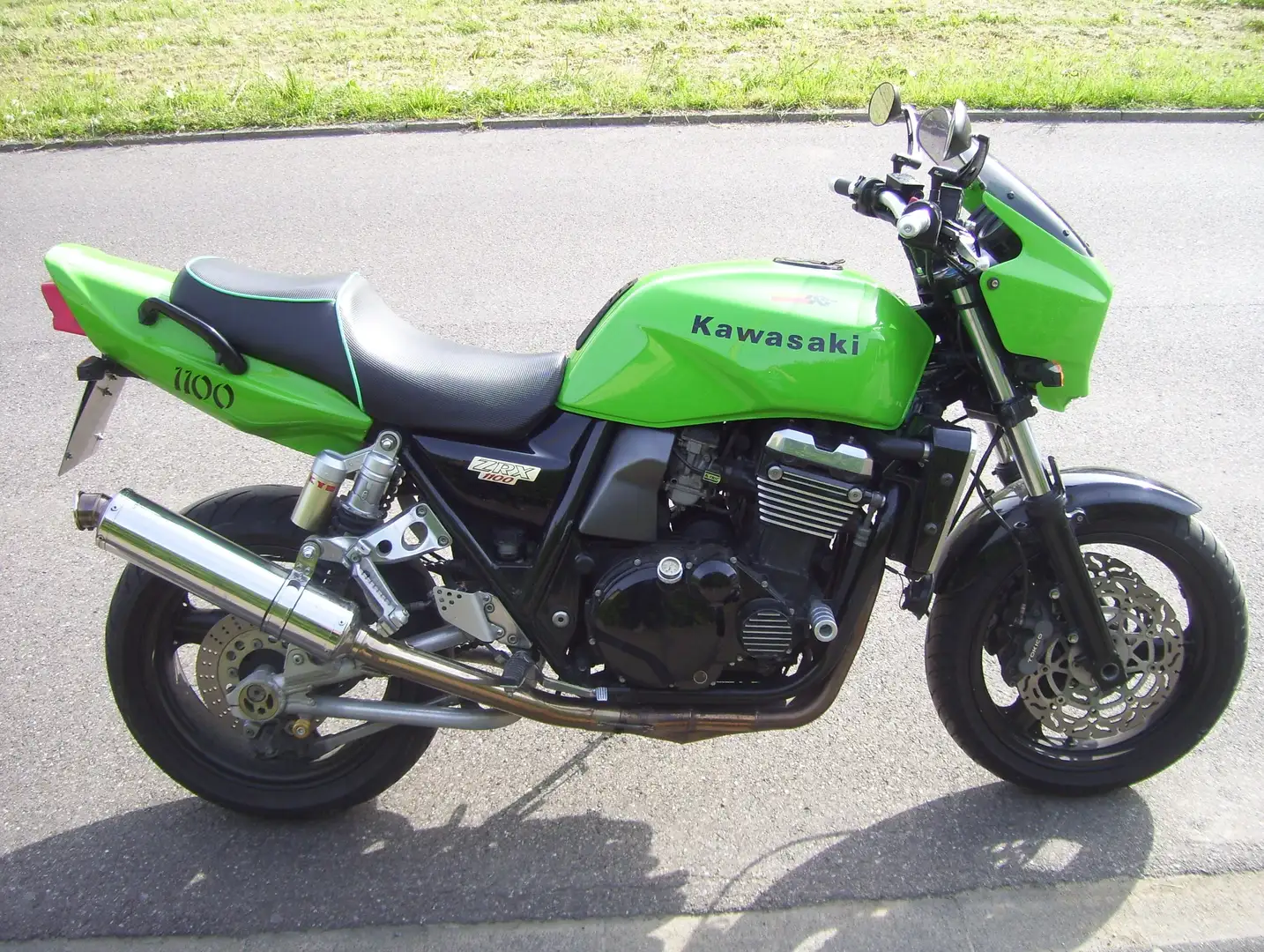 Kawasaki ZRX 1100 Зелений - 2