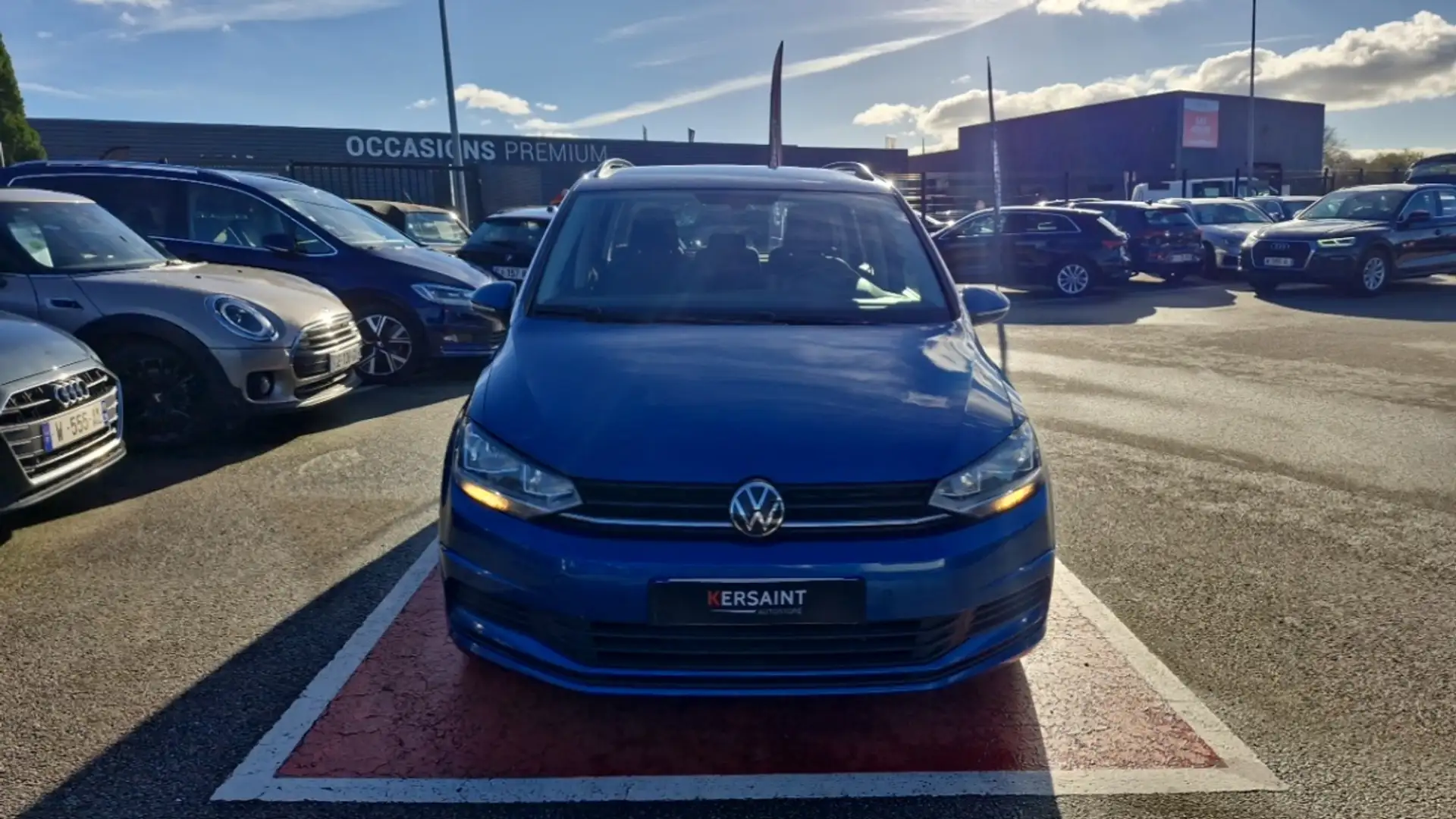 Volkswagen Touran 2.0 TDI 115 DSG7 5PL LOUNGE Bleu - 2