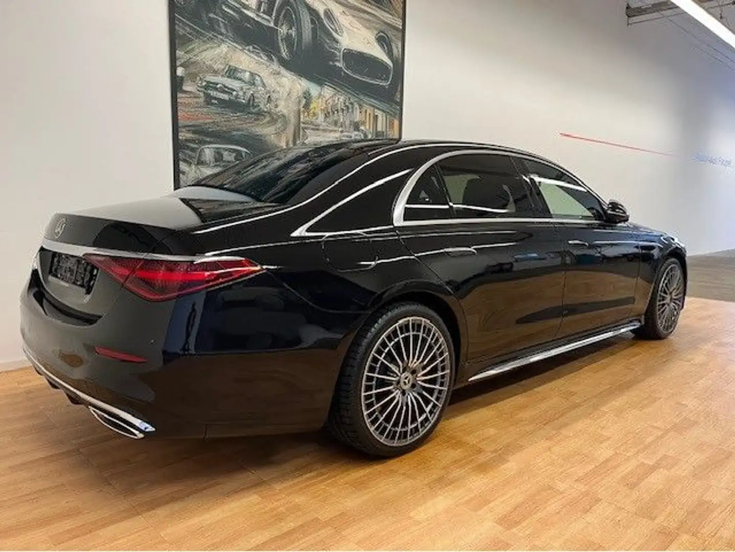 Mercedes-Benz S 580 S lang AMG-Line 21 Zoll 4D HT Chauffeur HUD Schwarz - 2