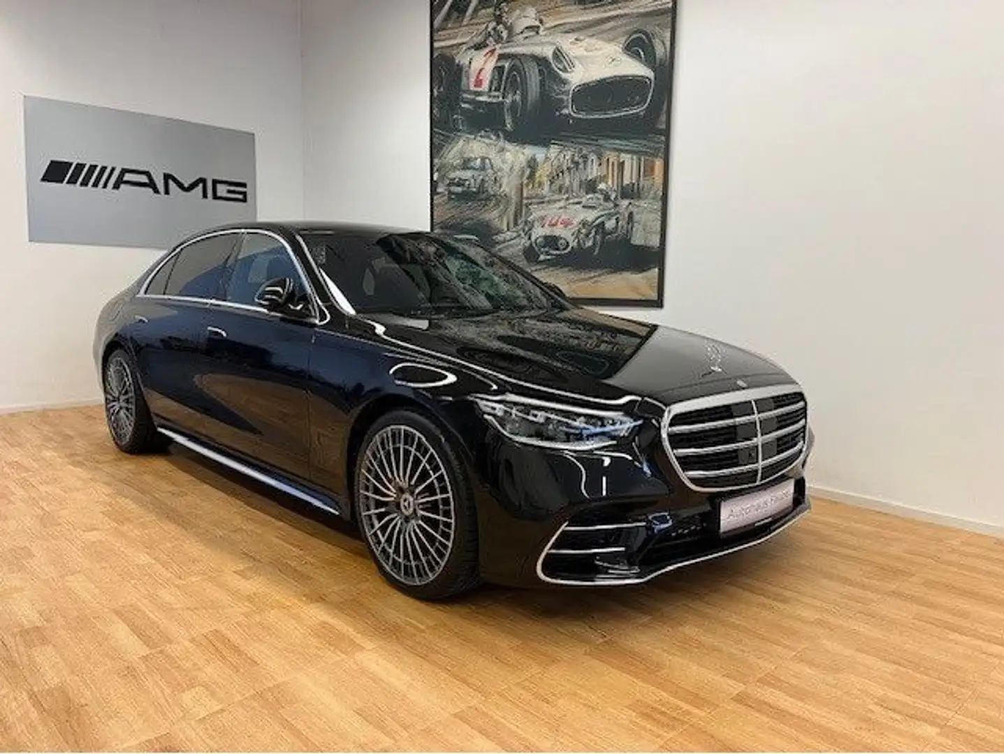 Mercedes-Benz S 580 S lang AMG-Line 21 Zoll 4D HT Chauffeur HUD Schwarz - 1