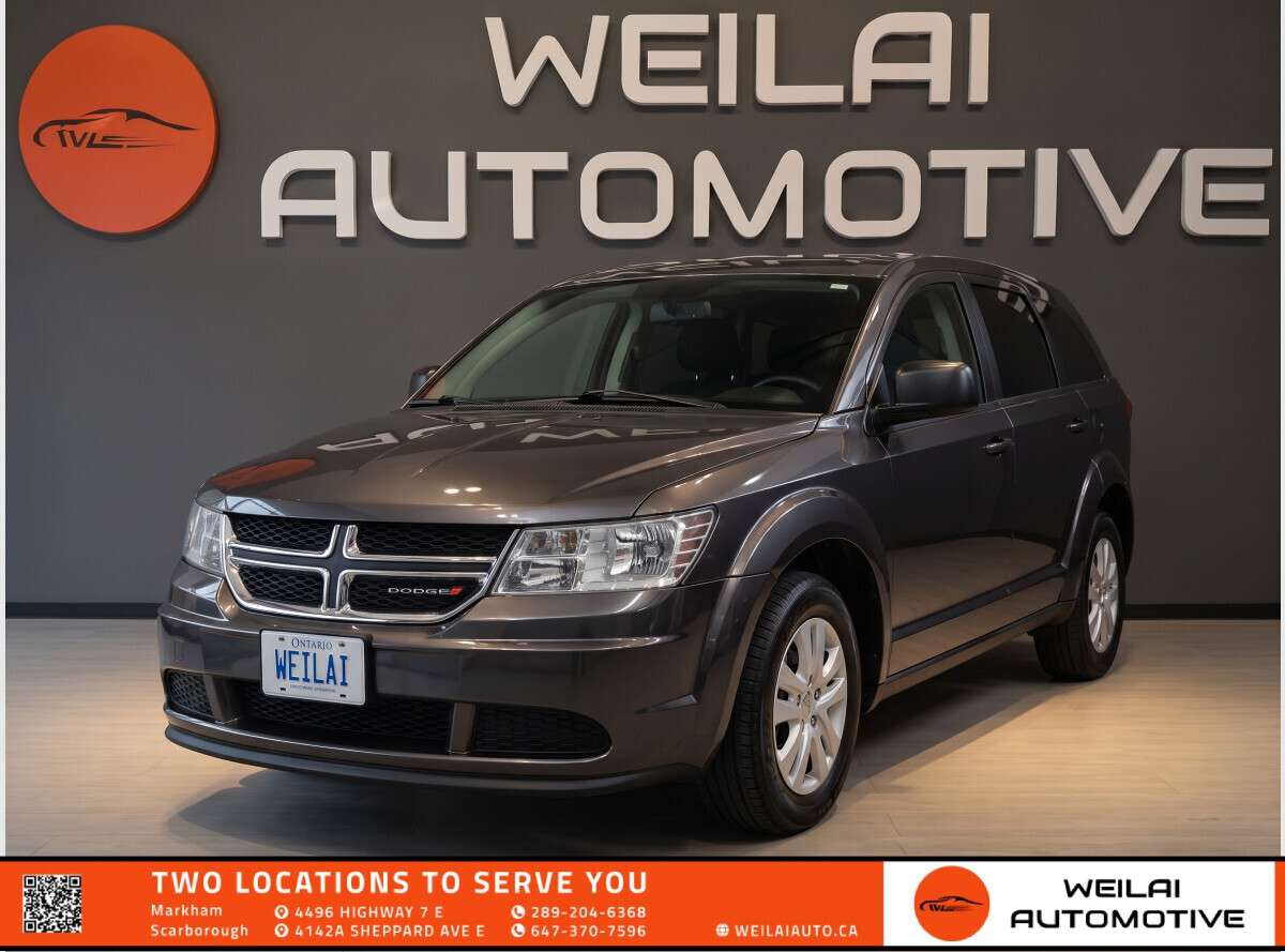 2019 Dodge Journey Canada Value Pkg/No Accident/Low KMs