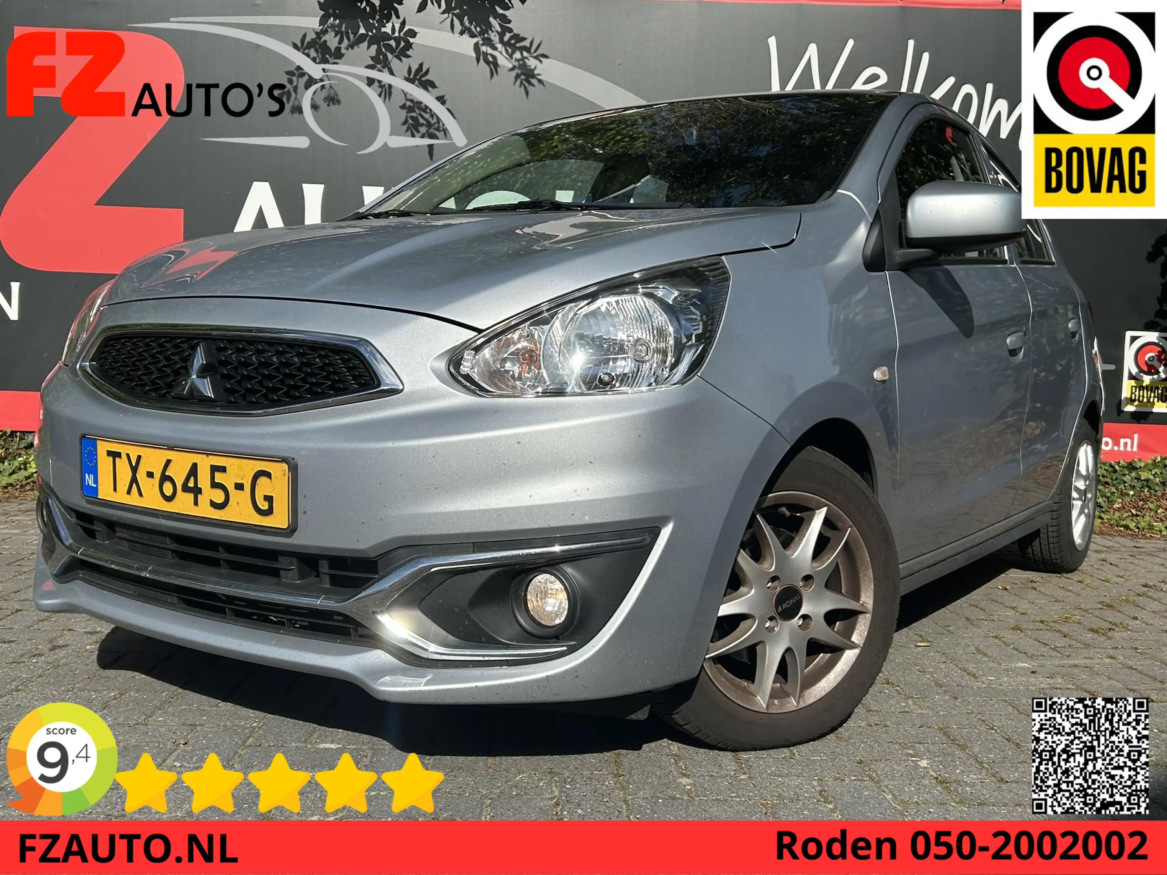 Mitsubishi Space Star 1.0 Cool+ - Airconditioning - Lichtmetalen Velgen