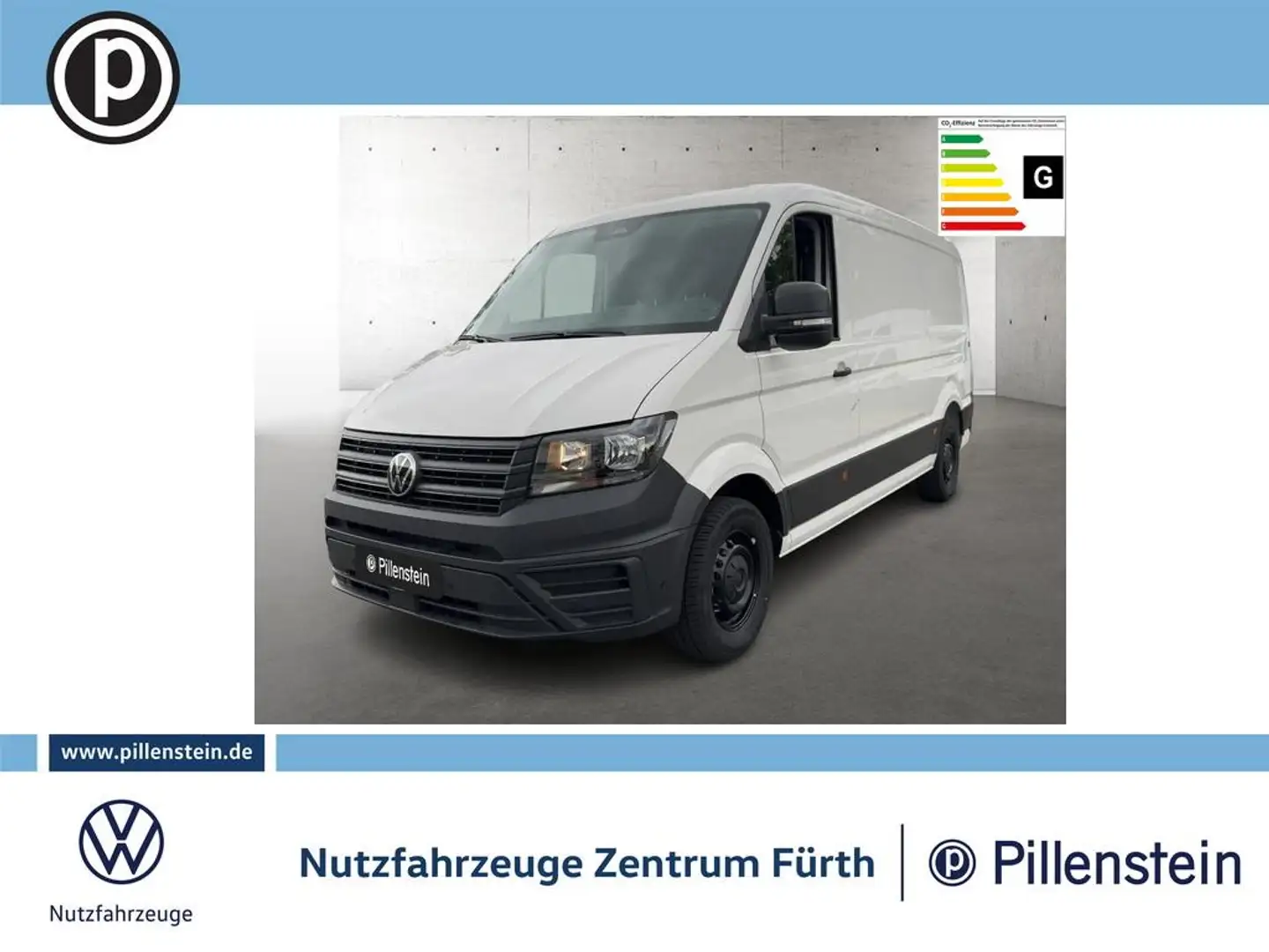 Volkswagen Crafter 35 Kasten MR FD KLIMA PDC 270° HECKTÜREN Wit - 1