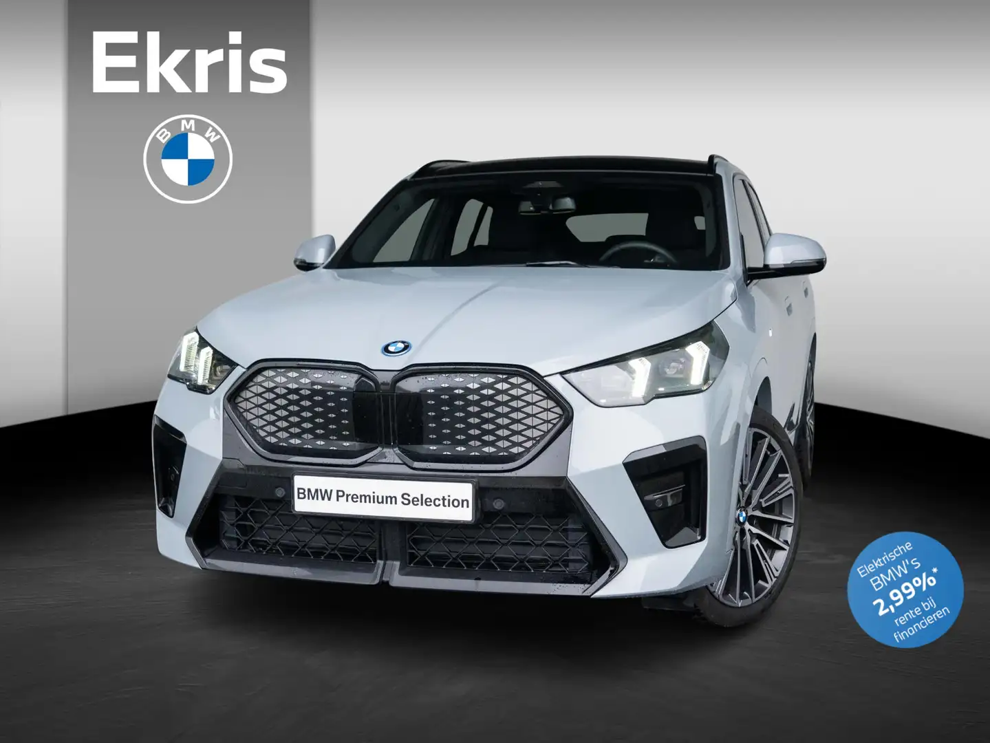 BMW iX2 eDrive20 M Sportpakket Pro | Stuurwielrand verwarm Grijs - 1
