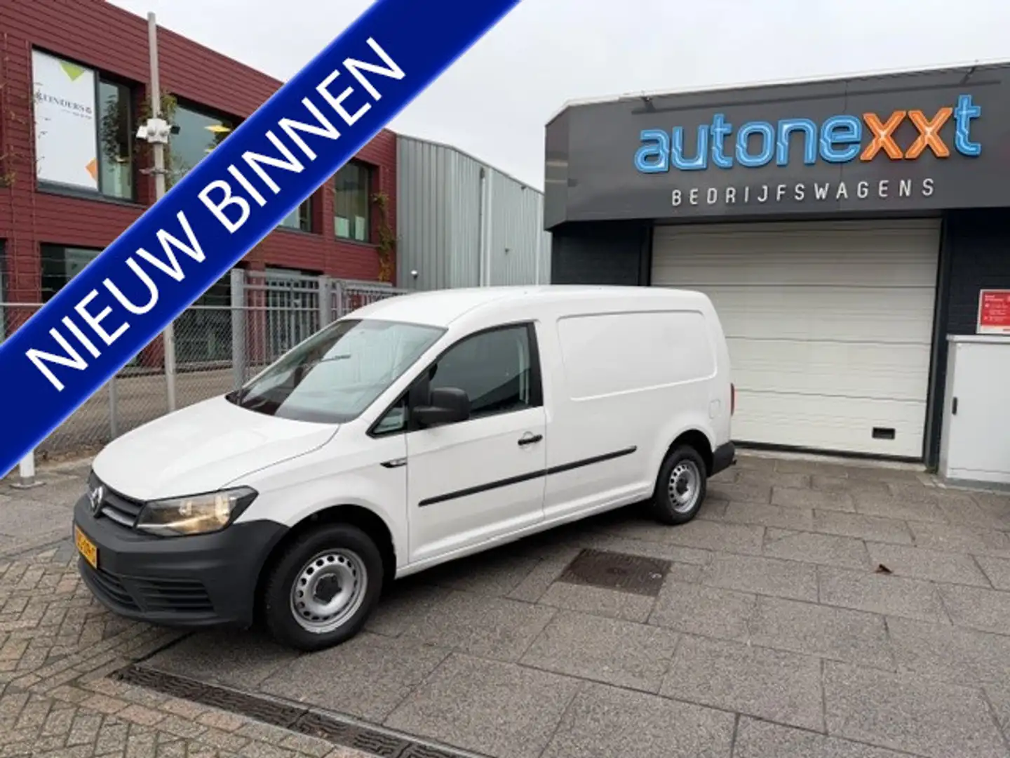 Volkswagen Caddy 1.4 TGI L2H1 EcoFuel Maxi 1e EIGENAAR I COMPLETE O Wit - 1