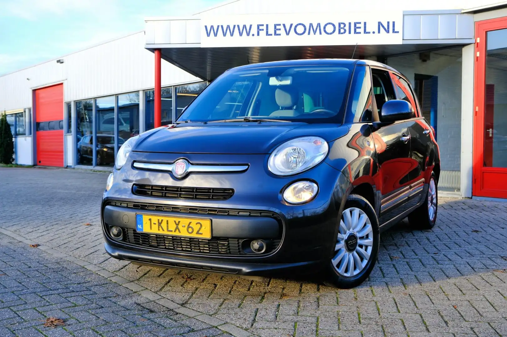 Fiat 500L 0.9 TwinAir Easy Eco Airco|LMV|Cruise Gris - 1