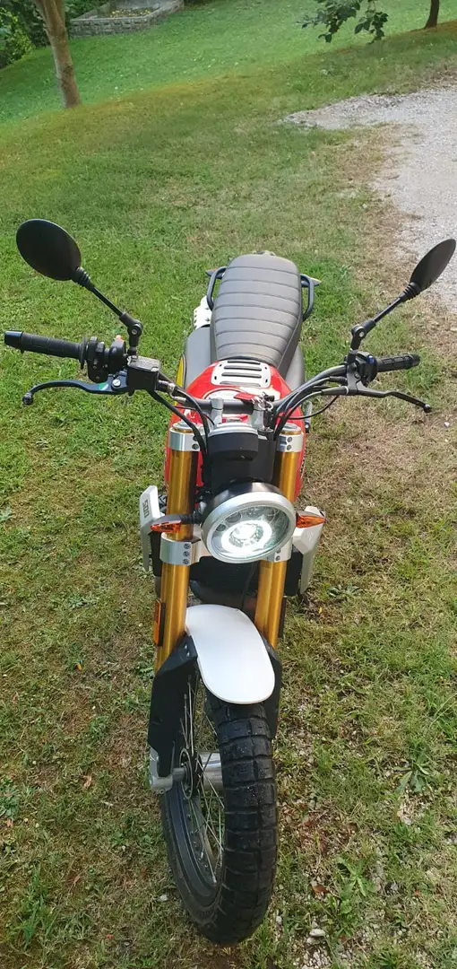 Fantic Caballero 500 Scrambler Roşu - 1