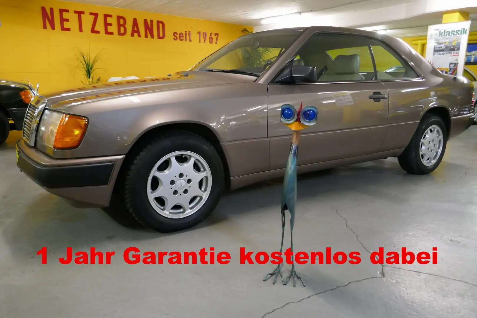 Mercedes-Benz 230 E Coupe -GARANTIE- Klima- Leder- Wert: 2+/17.000.- Bronce - 2