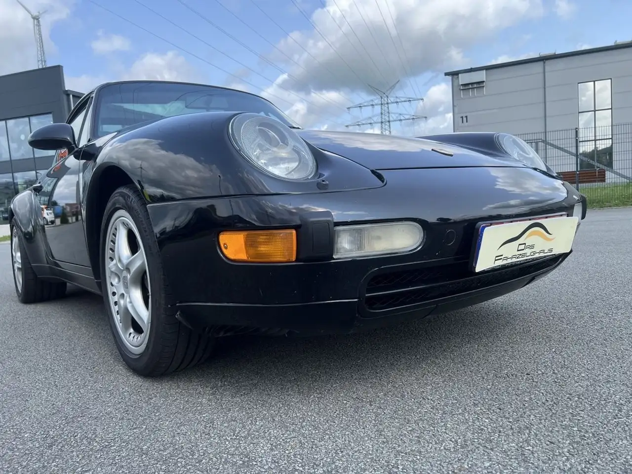 Porsche 993 911 Targa Schalter Black over Black, foto 6