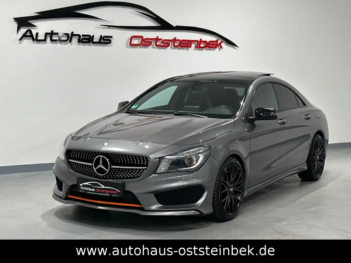Mercedes-Benz CLA 220 CDI ORANGE ART EDITION/AMG/XEN/PANORAMA/ Gris - 1
