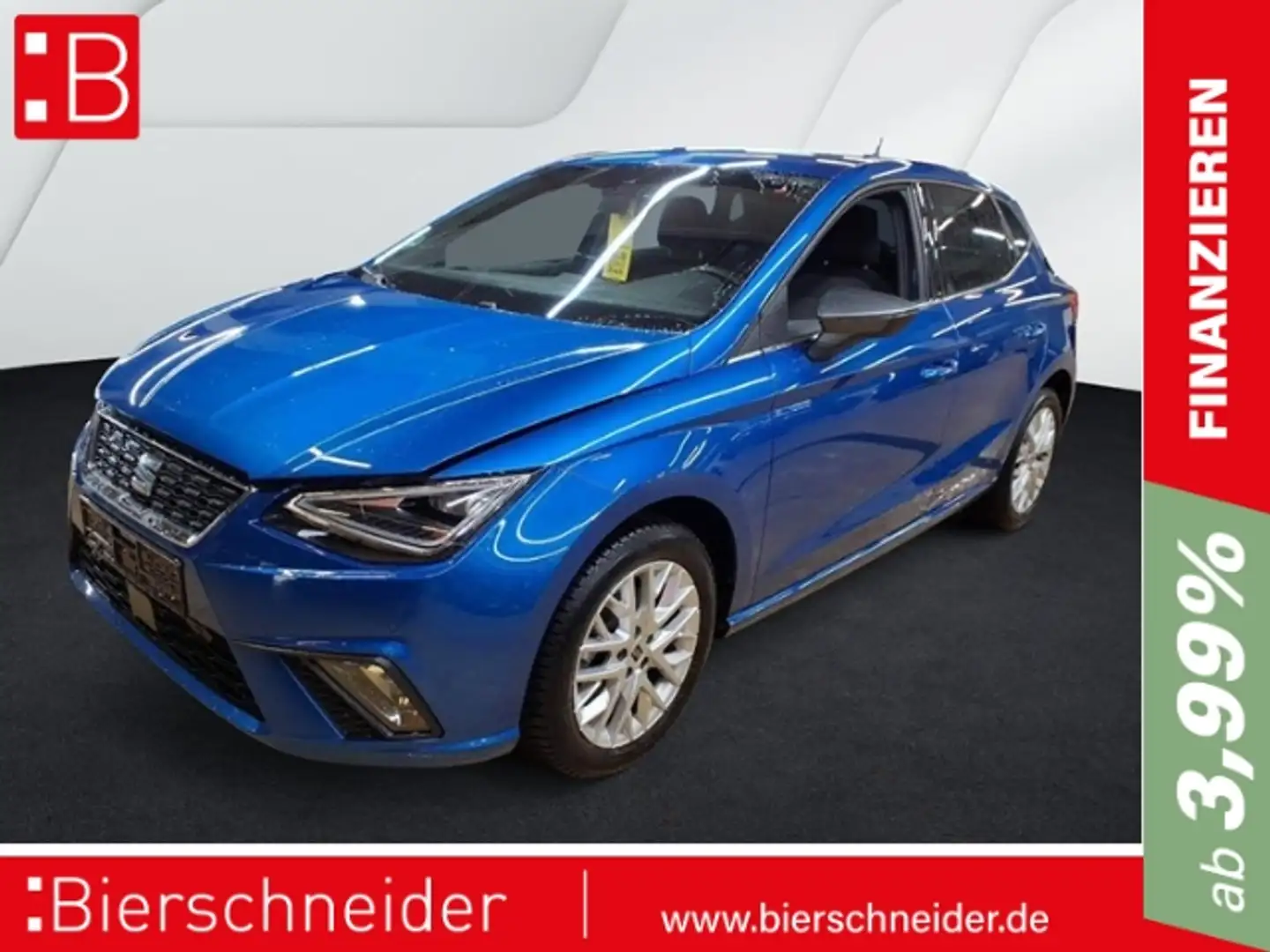 SEAT Ibiza 1.0 TSI FR NAVI REAR VIEW SHZ Blau - 1