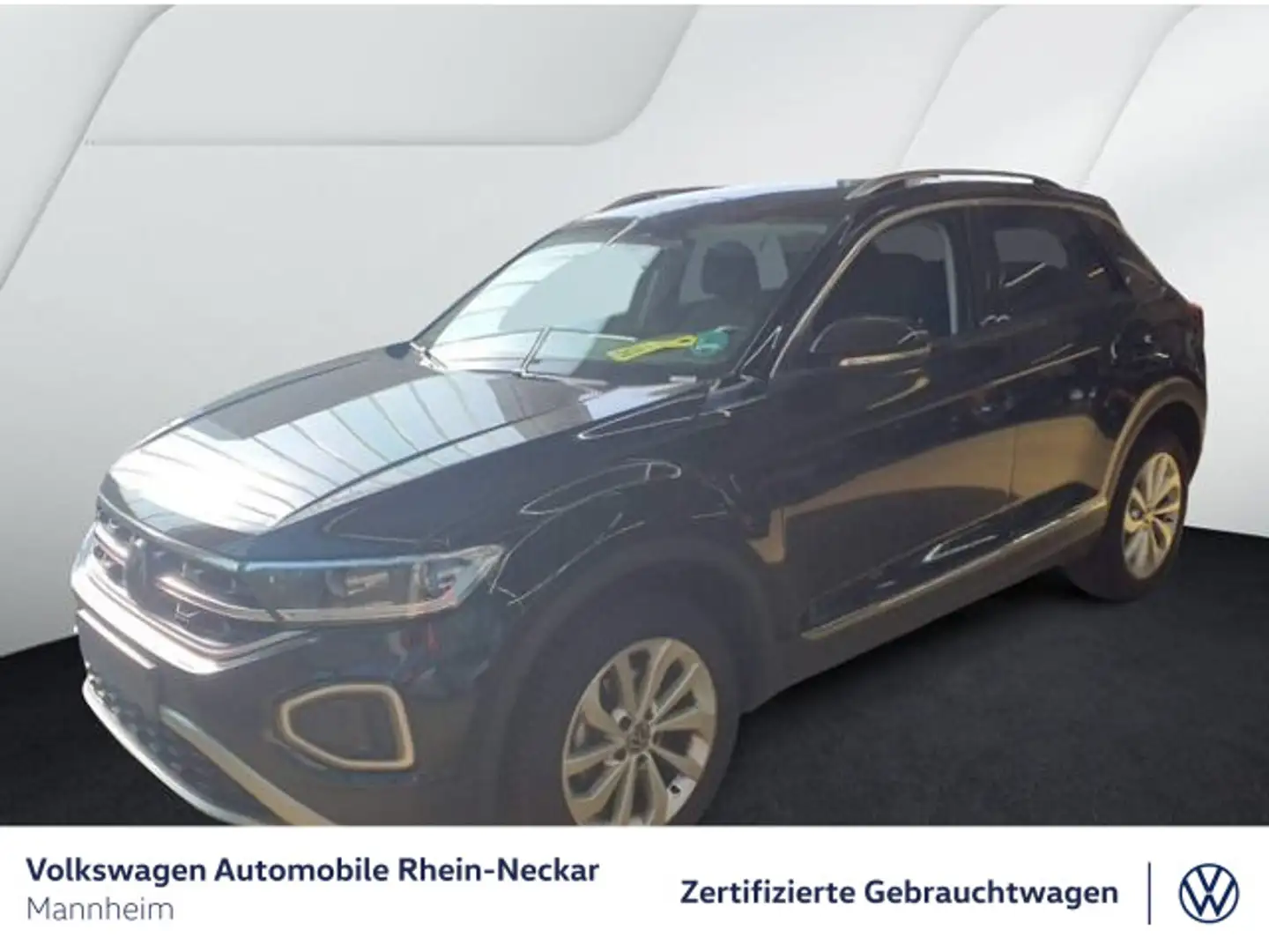 Volkswagen T-Roc 1.5 TSI Style DSG Navi AHK LED uvm Schwarz - 2