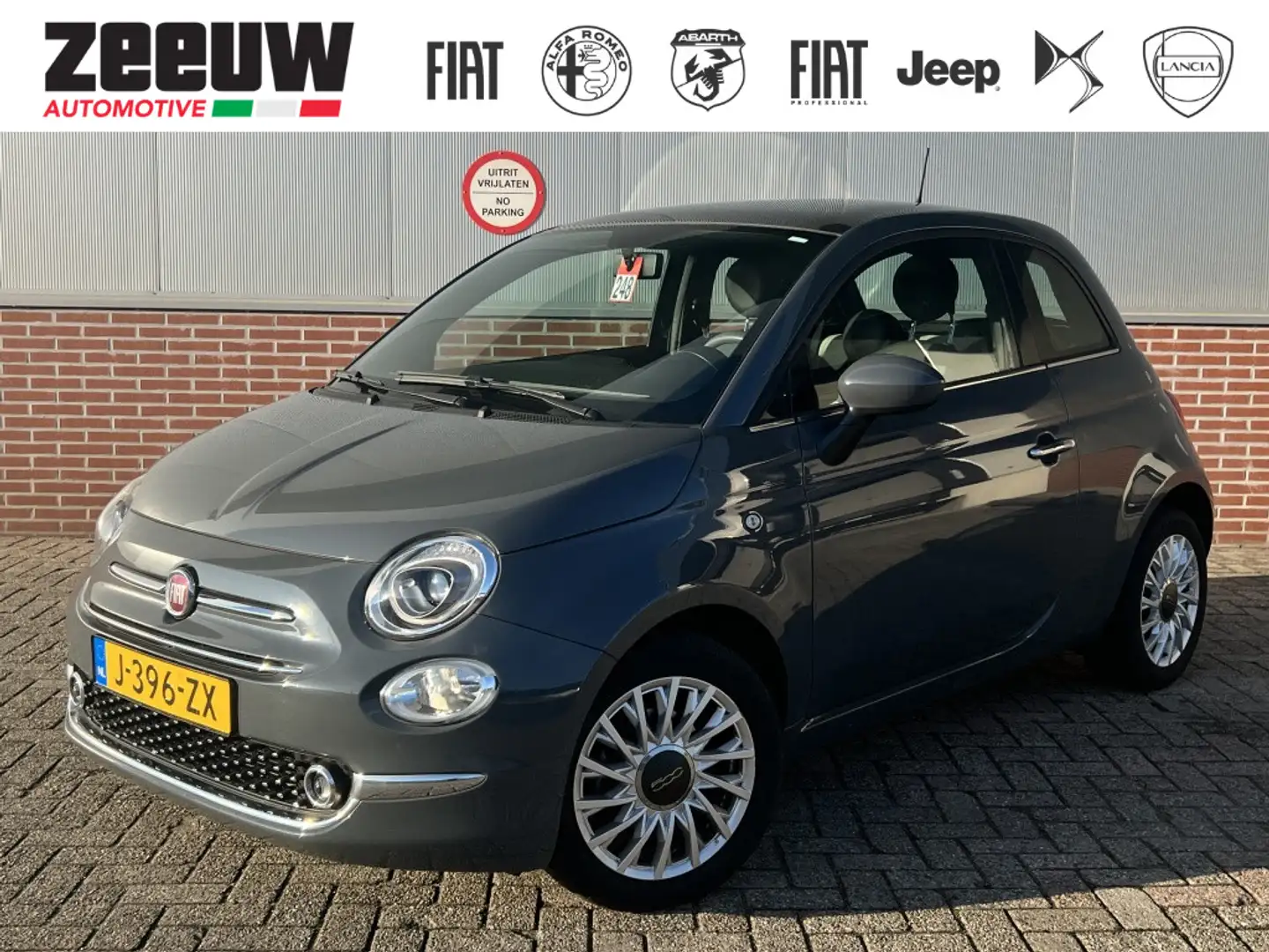 Fiat 500 1.0 Hybrid 70 PK Star | Carplay | Cruise | PDC | 1 Gris - 1