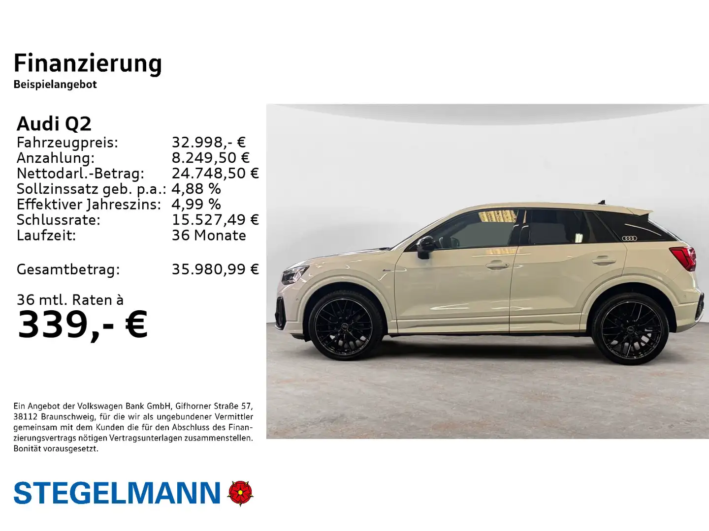 Audi Q2 35 TFSI S-Tronic S-Line Matrix*schwarzpaket*A Wit - 2