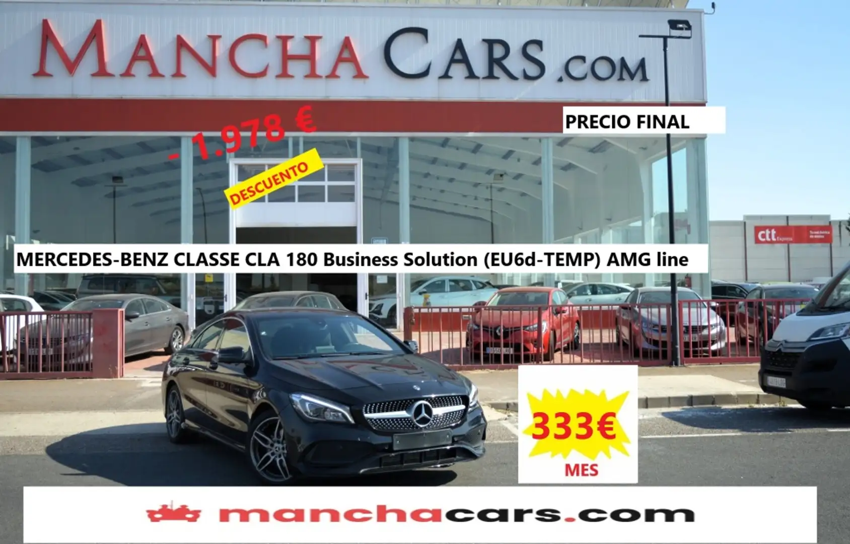 Mercedes-Benz CLA 180 Negro - 1