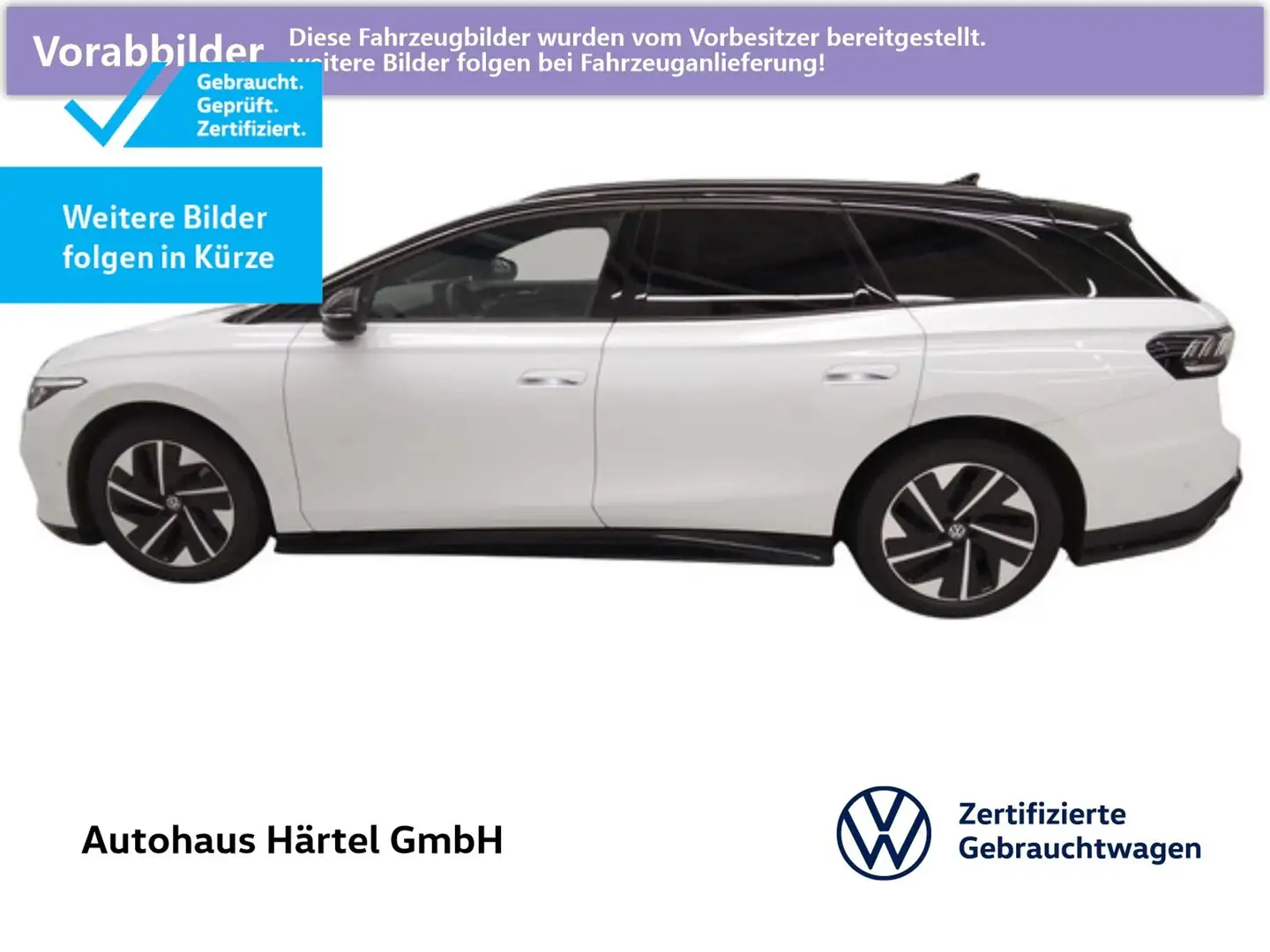 Volkswagen ID.7 TOURER PRO S BLACK STYLE 86 KWH AUTOMATIK LED Weiß - 1