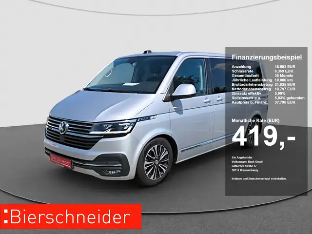 Volkswagen T6.1 Multivan 2.0 TDI DSG Generation Six STANDHZ NAVI AHK RFK AC
