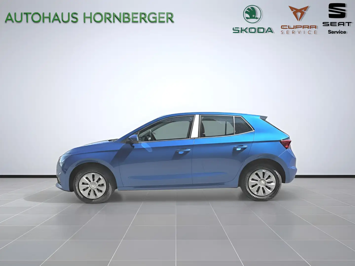 Skoda Fabia Selection 1.0TSI 95PS Digiat Display LED PDC Klima Blau - 2