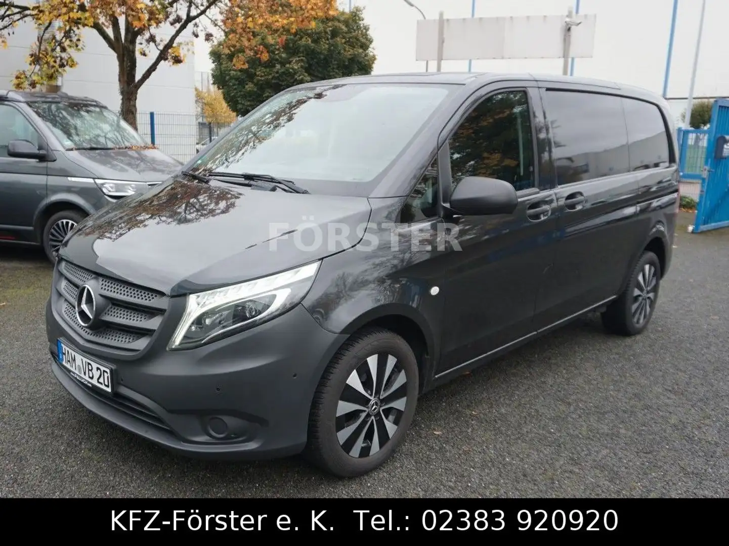 Mercedes-Benz Vito Kasten 114 CDI kompakt Stdhz LED 2x Schiebe Grau - 1