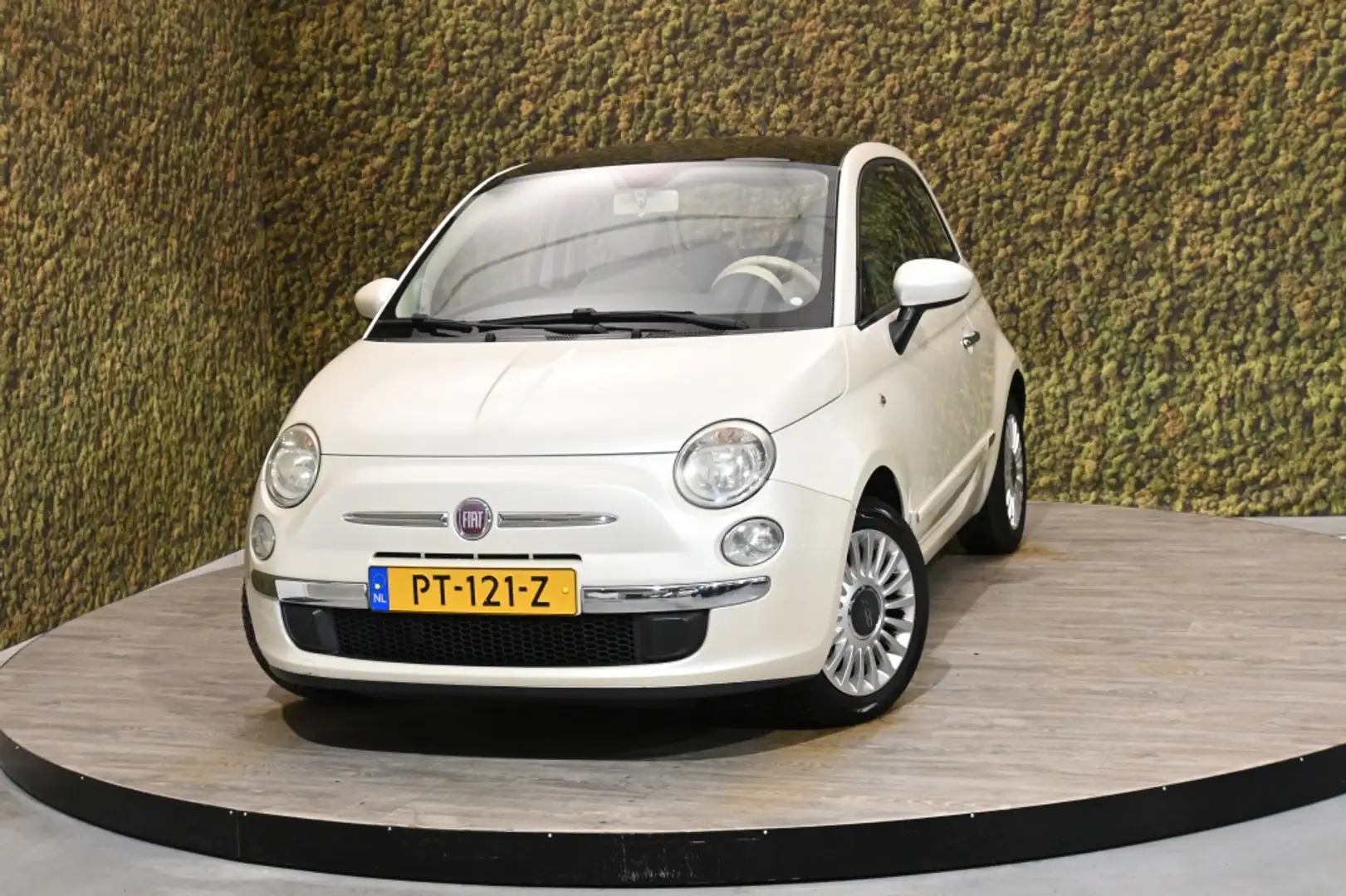 Fiat 500 1.2 Lounge | Airco | panorama Wit - 1