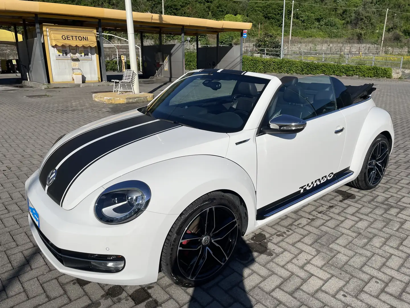 Volkswagen Maggiolino Cabrio 1.4 tsi Sport 160cv dsg Wit - 1