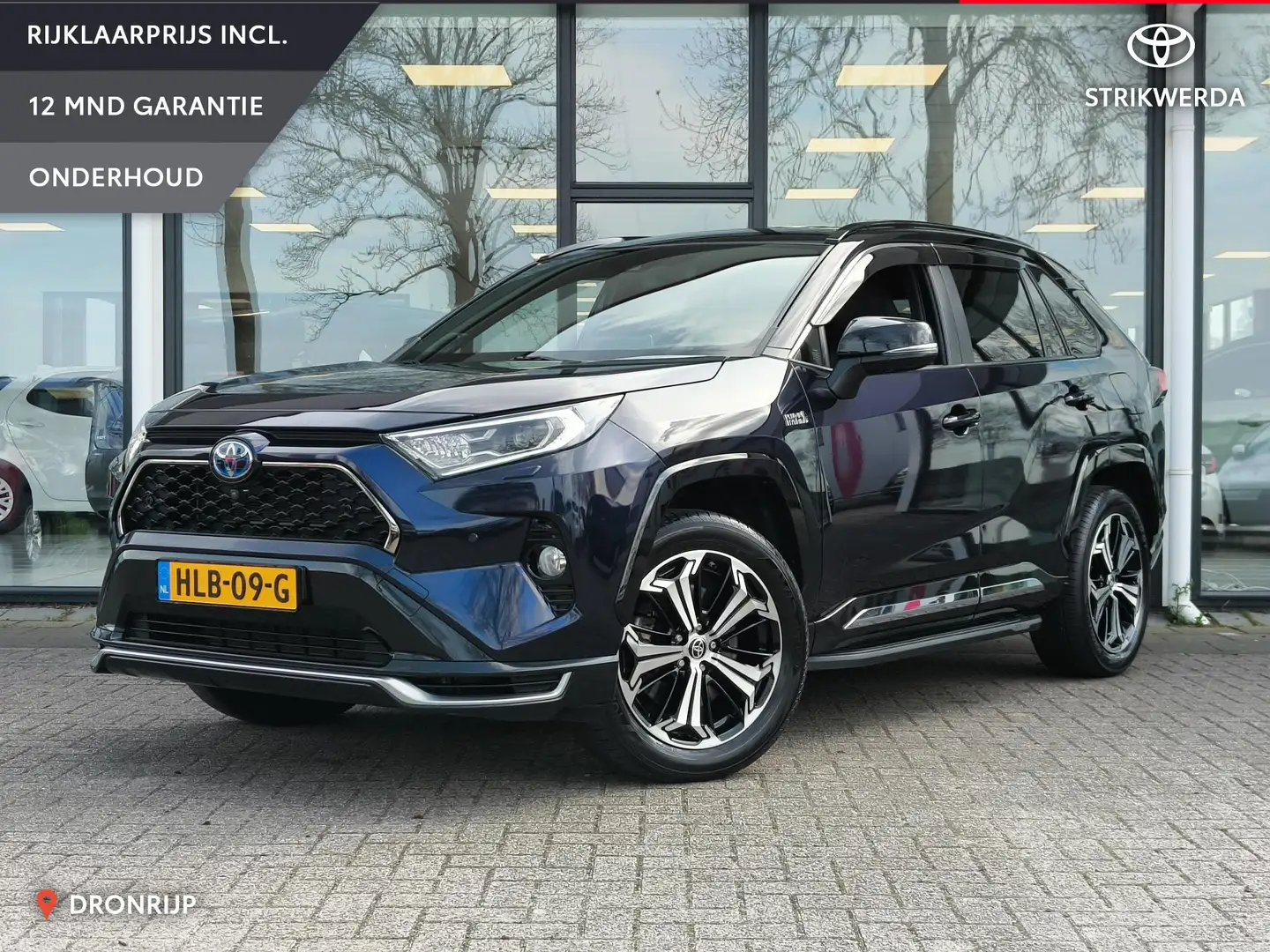 Toyota RAV 4 2.5 Plug-in Hybrid AWD Bi-Tone Plus | JBL | Leer | Blauw - 1