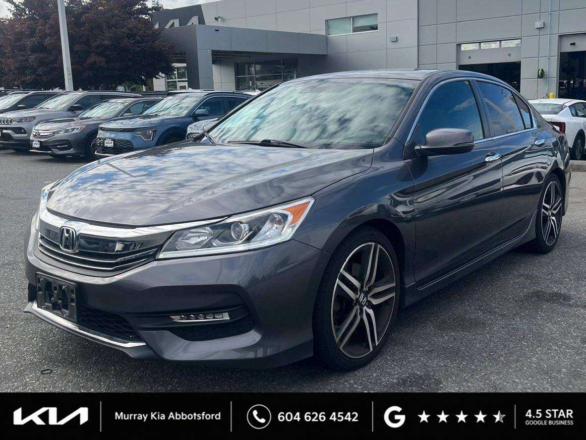 Gray (Modern Steel Metallic) 2017 Honda Accord Sedan Front-Wheel Drive Automatic