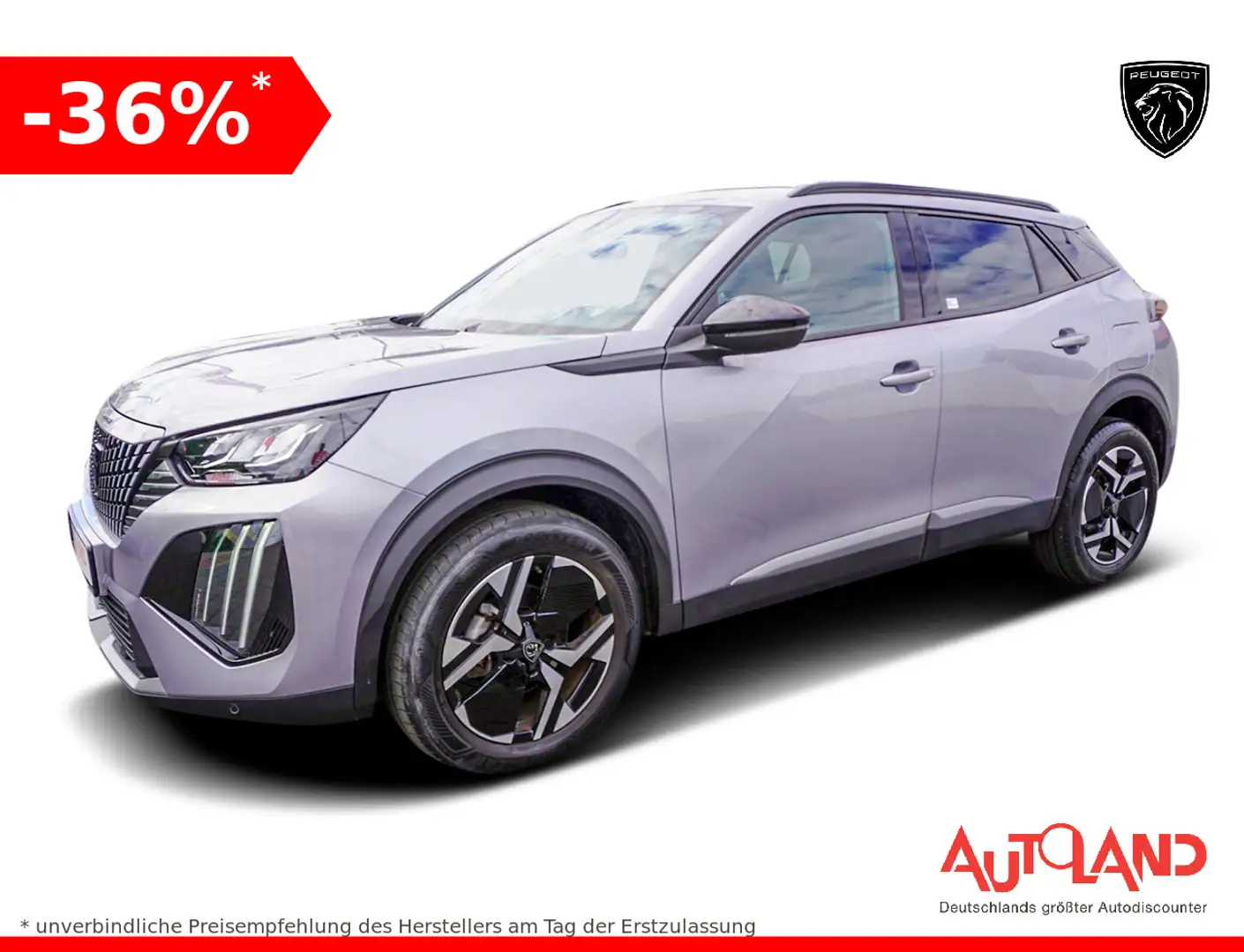 Peugeot 2008 PureTech 130 Aut. LED Navi Kamera Szürke - 1