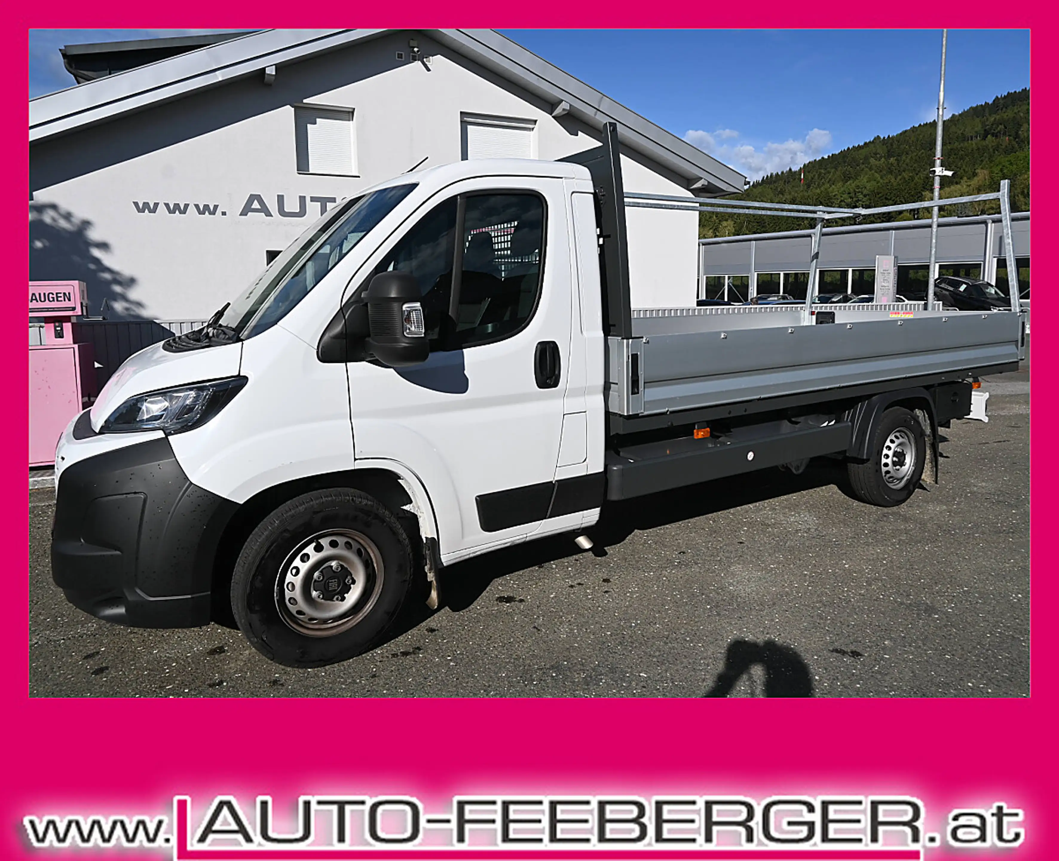 Fiat Ducato 35+ L4 Pritsche HDI Klima,Anhängekupplung,Rückf...