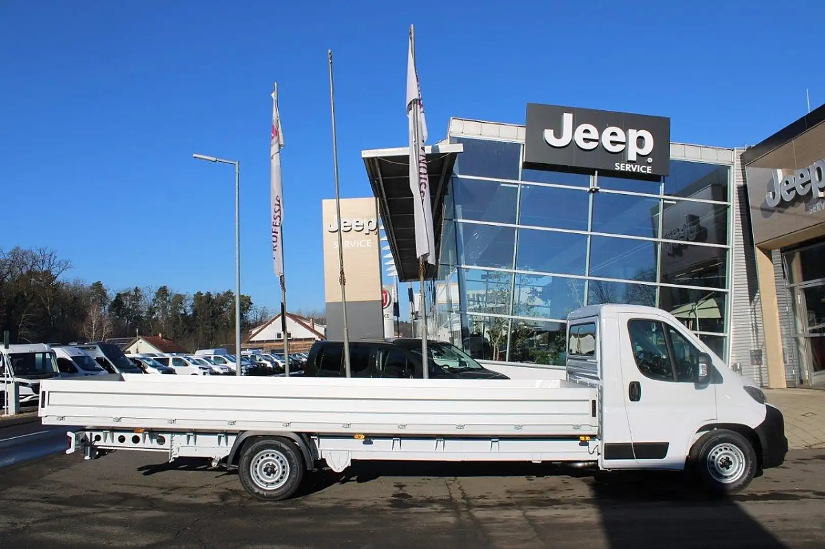 Fiat Ducato Maxi L6 Pritsche länge 6,1m Nutzlast ca ... Weiß - 1