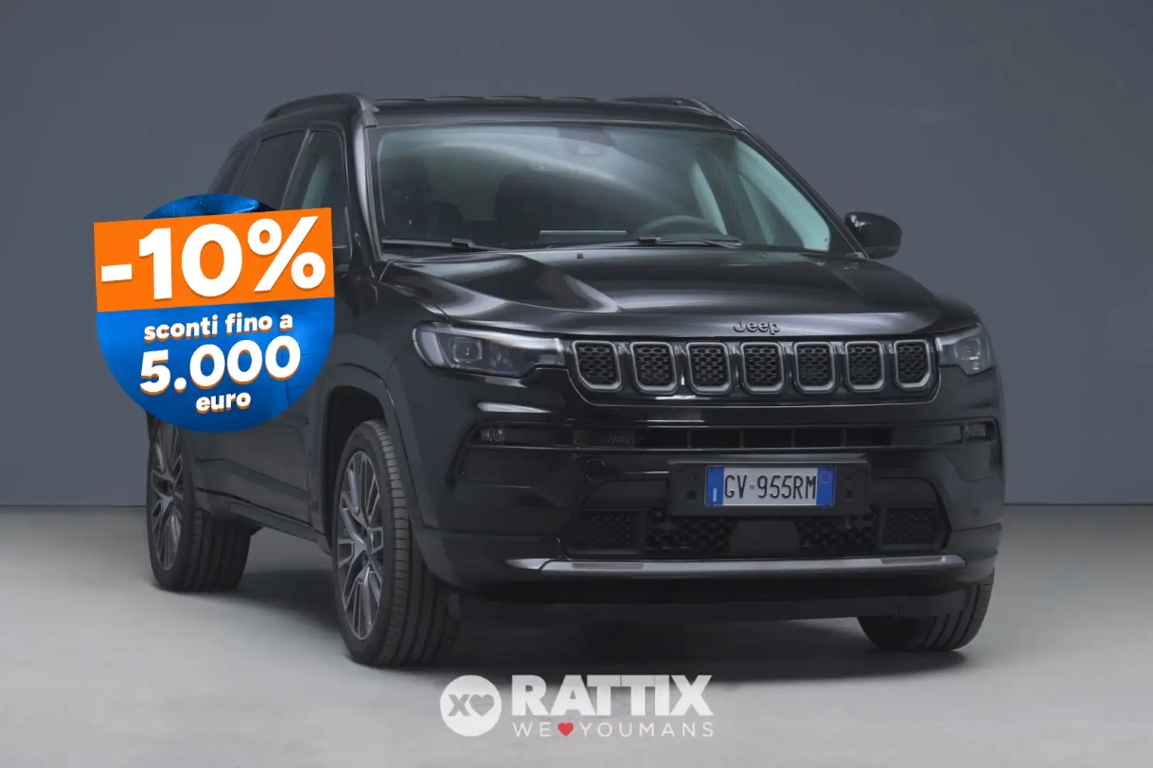 Jeep Compass 1.5 Turbo T4 Mhev 130CV Summit DCT Noir - 1