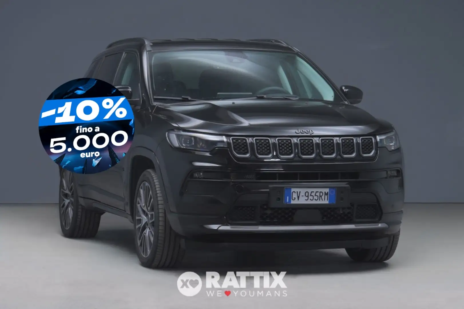 Jeep Compass 1.5 Turbo T4 Mhev 130CV Summit DCT Noir - 1