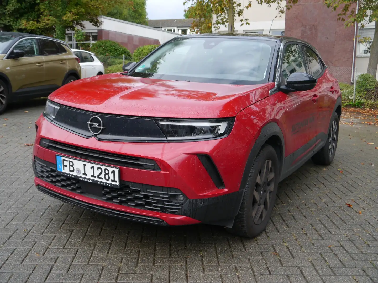 Opel Mokka 1.2 Turbo Elegance FLA SpurW DynLi LM KAM Rojo - 2