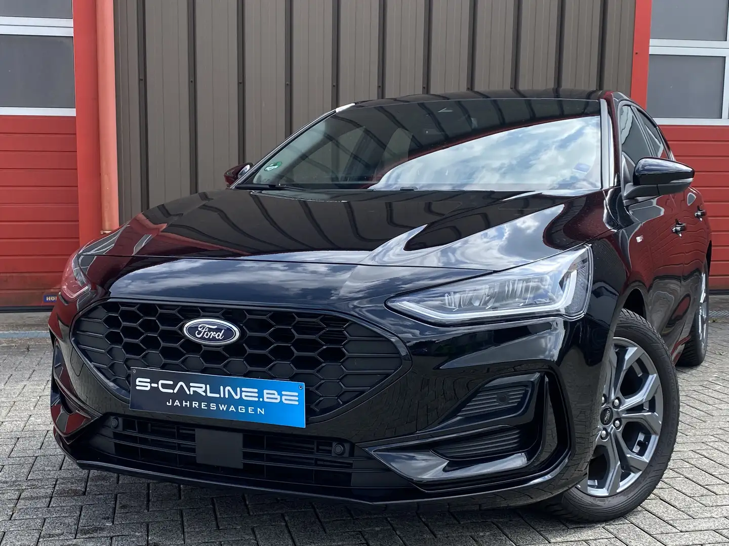 Ford Focus 1.0 MHEV ST-Line +LED +grand ecran +48m Garantie Zwart - 1