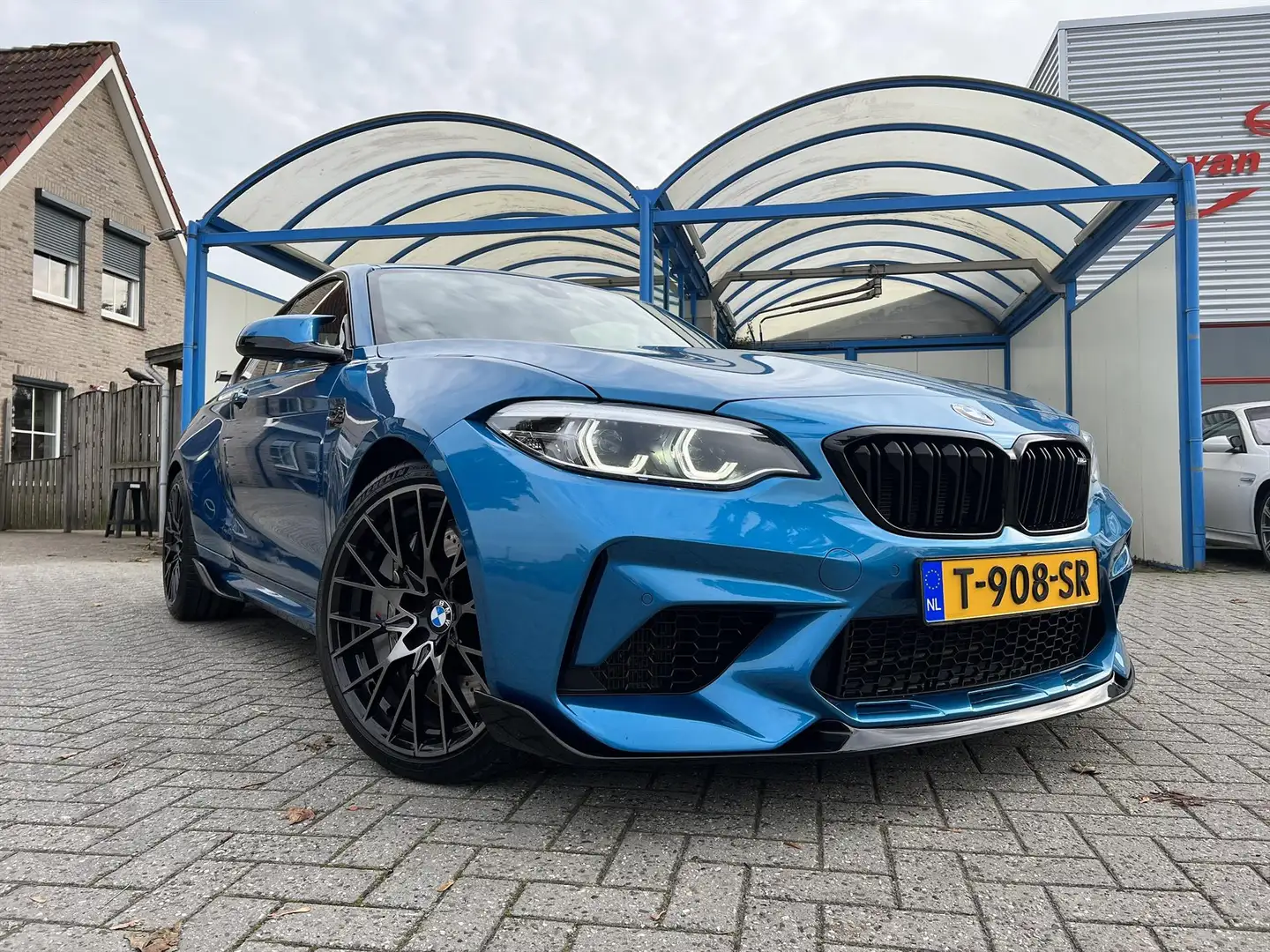 BMW M2 Competition 411PK / M-Performance / Full Akraprovi Blauw - 2
