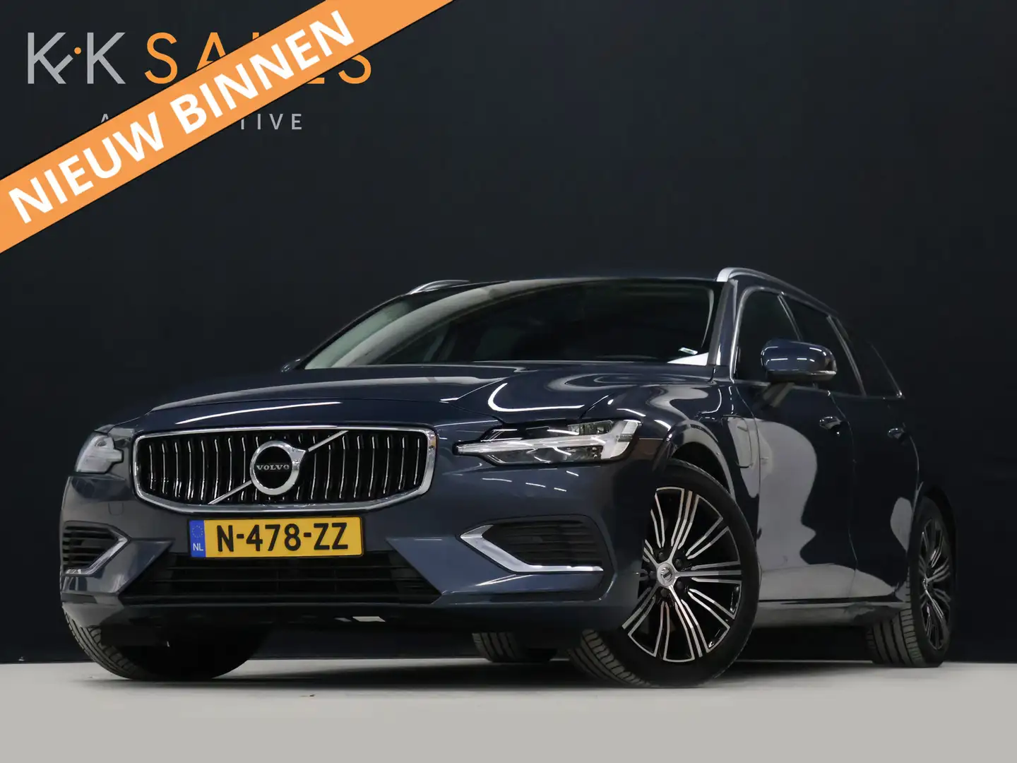 Volvo V60 2.0 T6 Recharge AWD Inscription Expression [TREKHA Blauw - 1