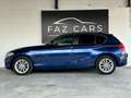 BMW 120 dA * CUIR + GPS + CLIM + REGU + GARANTIE * Blauw - thumbnail 4