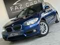 BMW 120 dA * CUIR + GPS + CLIM + REGU + GARANTIE * Blauw - thumbnail 1