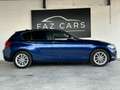 BMW 120 dA * CUIR + GPS + CLIM + REGU + GARANTIE * Blauw - thumbnail 3