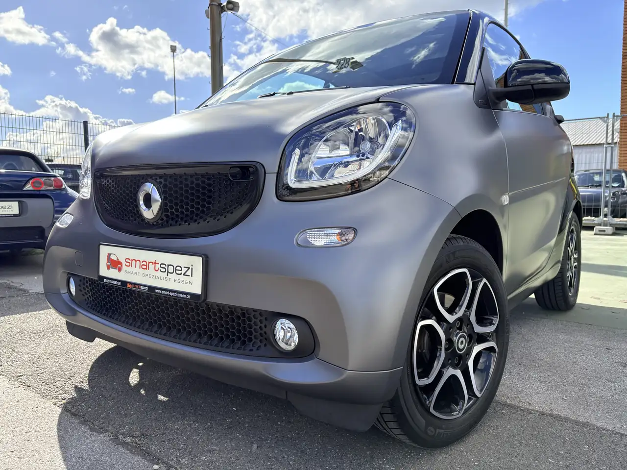smart forTwo 90PS,KLIMA,SITZH,SERVO,NAVI,LED,PANORA,INSP+TÜV
