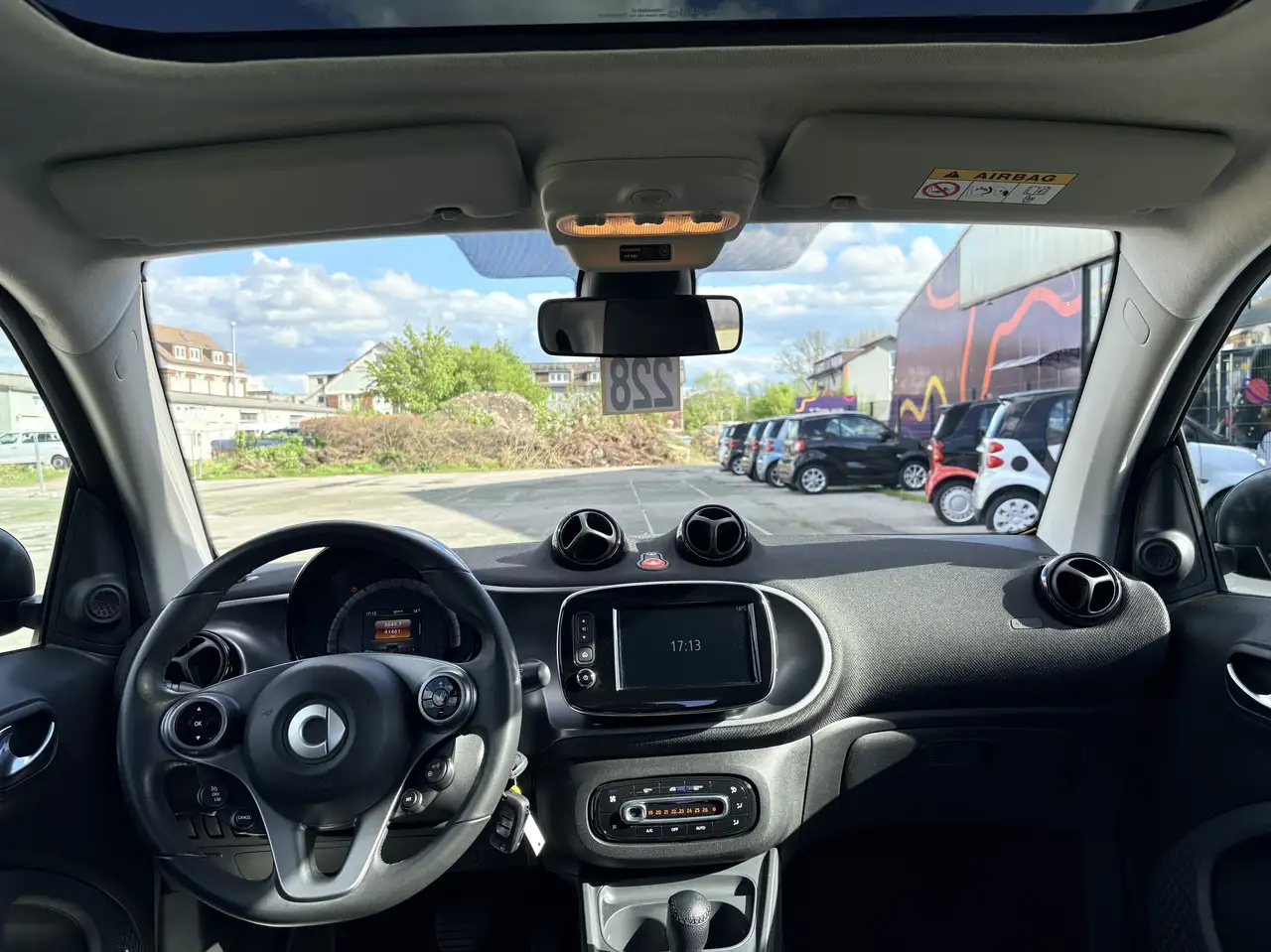 smart forTwo 90PS,KLIMA,SITZH,SERVO,NAVI,LED,PANORA,INSP+TÜV 11