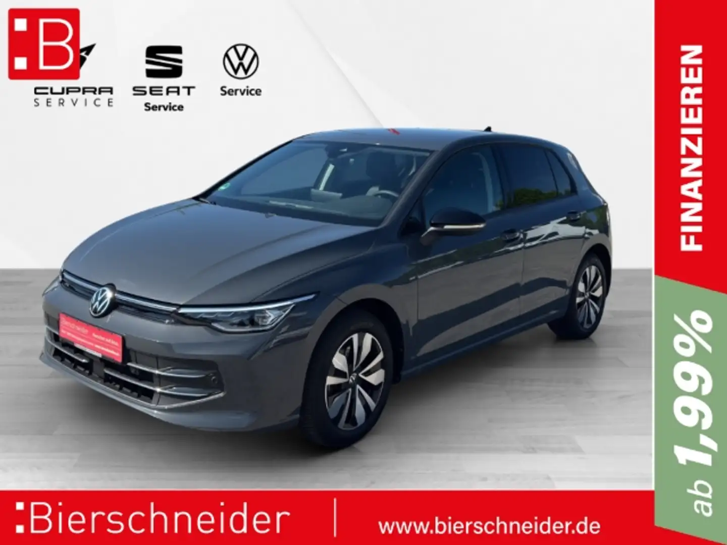Volkswagen Golf 8 2.0 TDI DSG Goal DIGITAL COCKPIT PRO LED AHK NAV Grau - 1