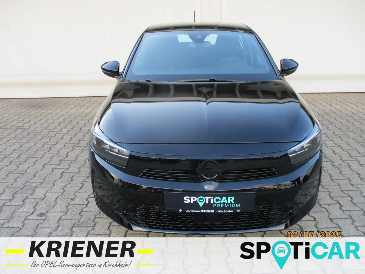 Opel Corsa GS Zwart - 1