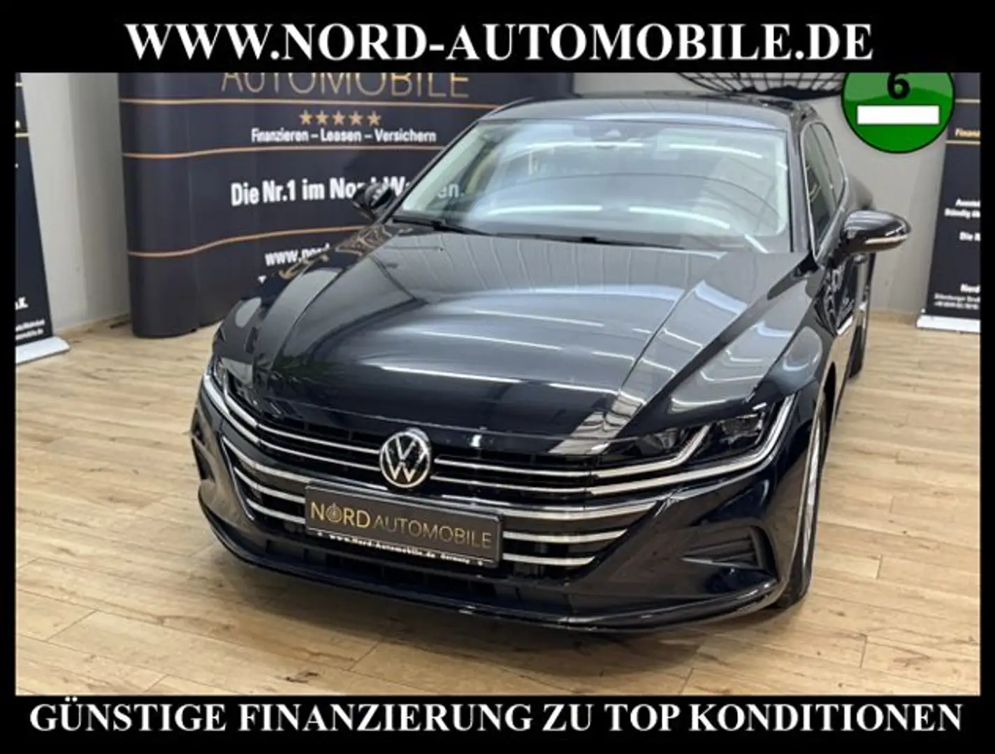 Volkswagen Arteon Shooting Brake 2.0 TDI DSG LED/ACC/PDC Чорний - 1