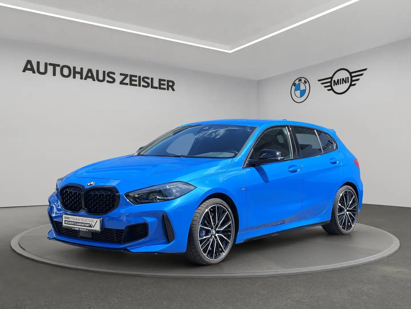 BMW 135 M135i xDrive Hifi Navi DAB Klimaautomatik Blau - 1
