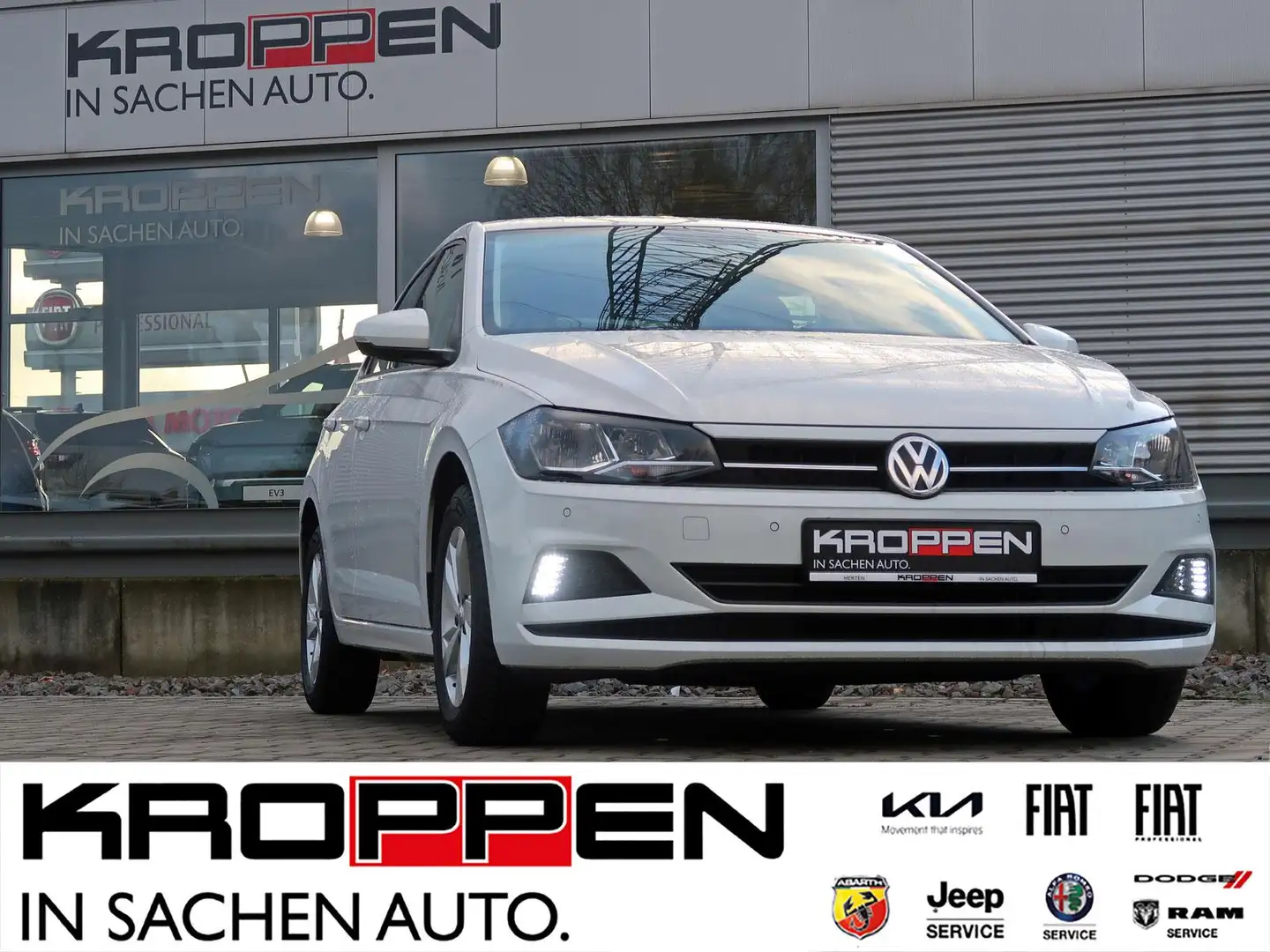 Volkswagen Polo Comfortline 1.0 TSI PDC LM+M+S-Allwetter White - 2
