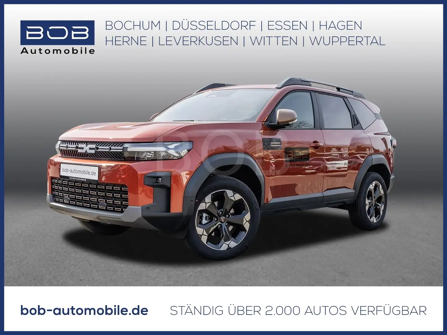 Dacia Bigster Extreme TCe 140 SD NAVI SHZ PDC KLIMA BT 8-fach bereift Bruin - 1