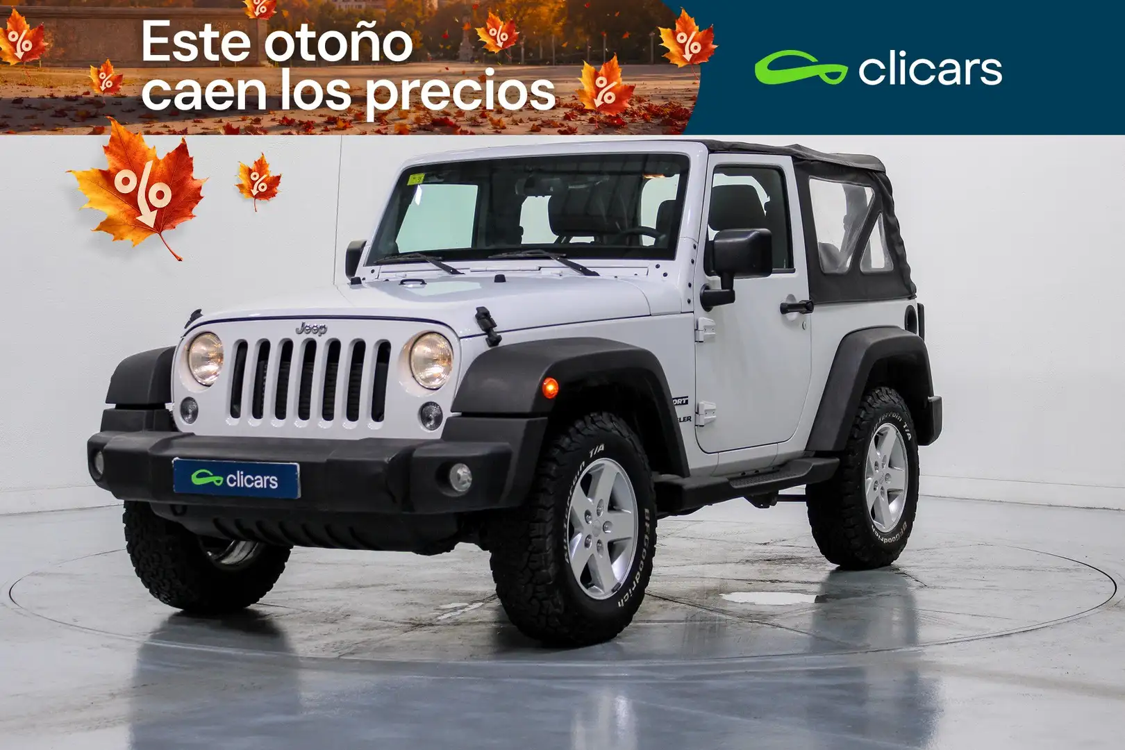 Jeep Wrangler 2.8CRD Sport Blanco - 1