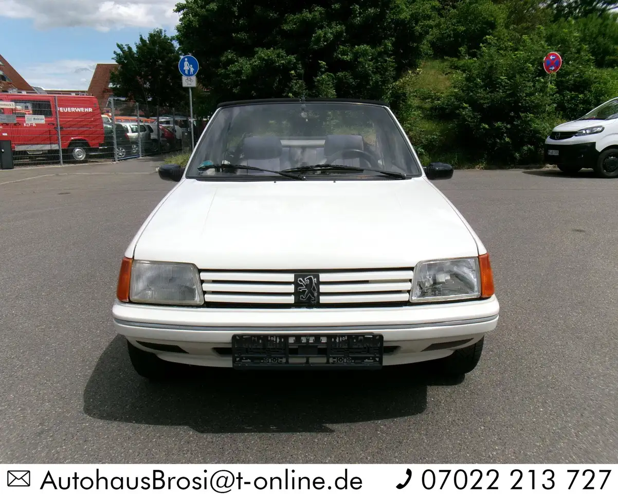 Peugeot 205 CJ Cabrio * Sehr sauber * Mit TÜV * Deutsches Fahrzeug *, foto 7