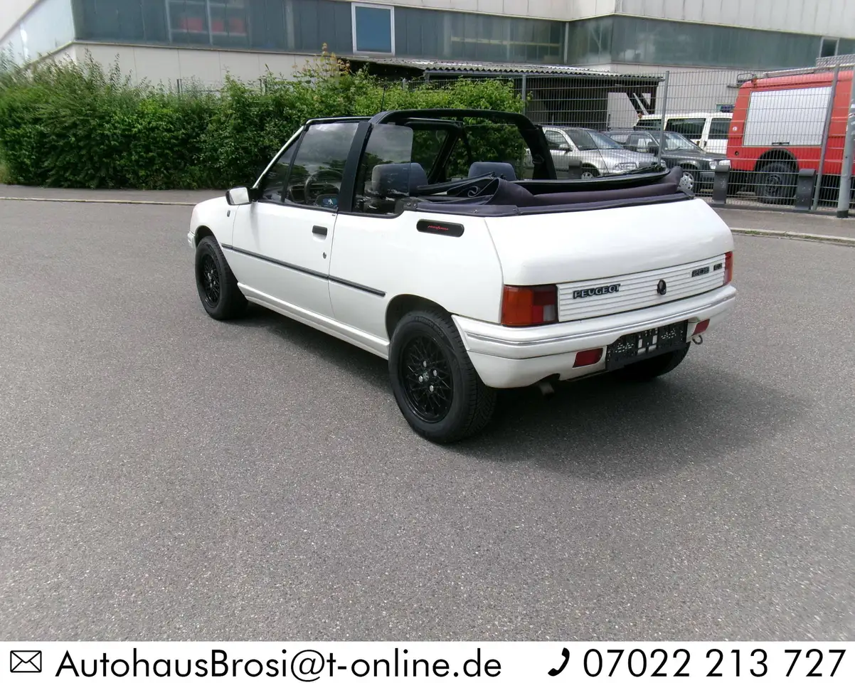 Peugeot 205 CJ Cabrio * Sehr sauber * Mit TÜV * Deutsches Fahrzeug *, foto 3
